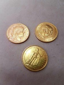18 Goldmünzen