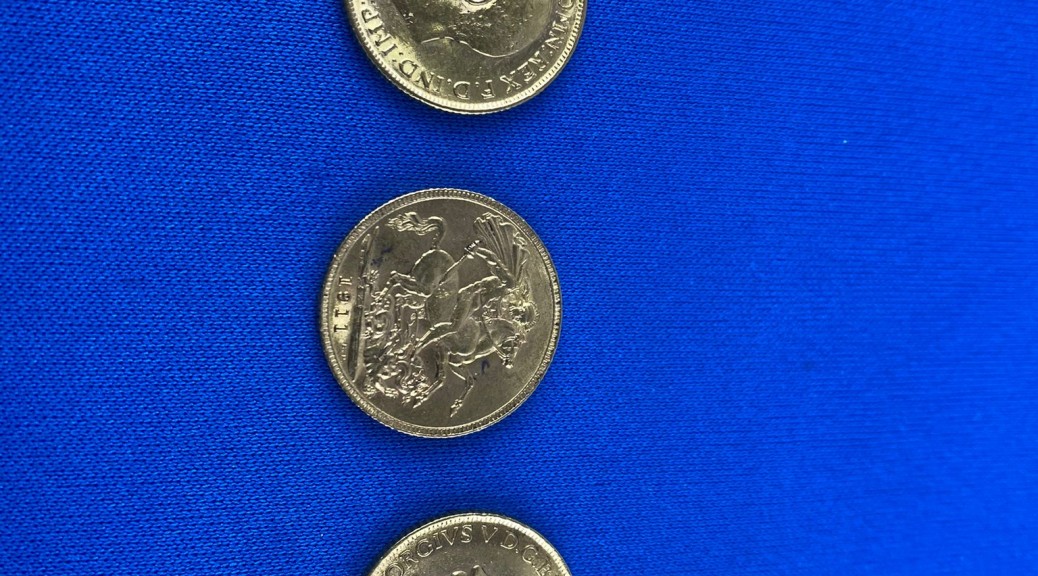 Goldmünzen Großbritanien