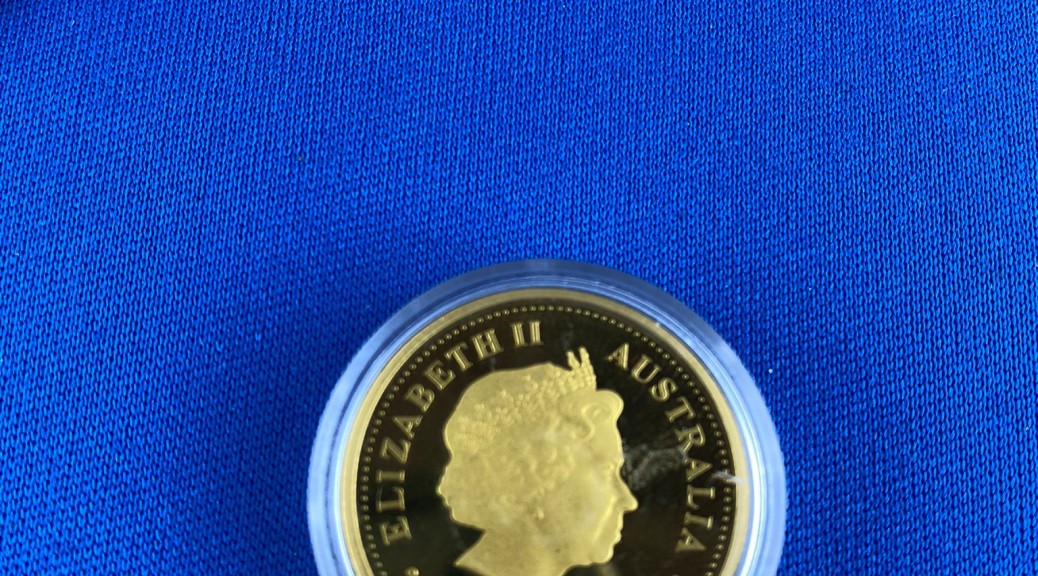 Goldmünze 50 Dollar